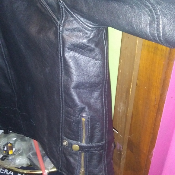 Cordura leather riding jacket - Picture 2 of 8